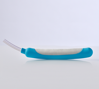 Close-up of a PureWick™ Female External Catheter
